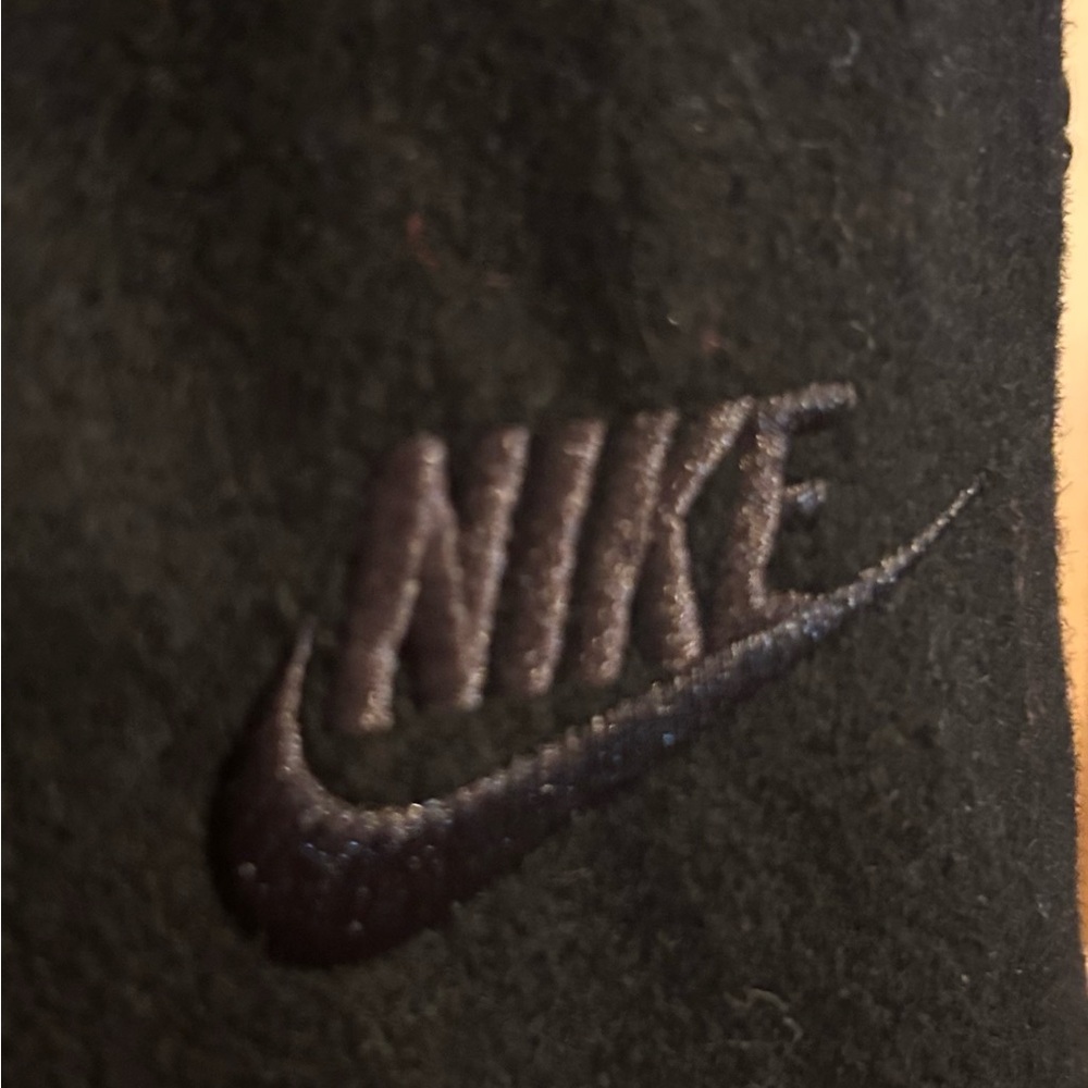 NWT Nike Women’s Destroyer Butterfly Blk wool Jacket with Silver leather sleeves - Picture 10 of 10